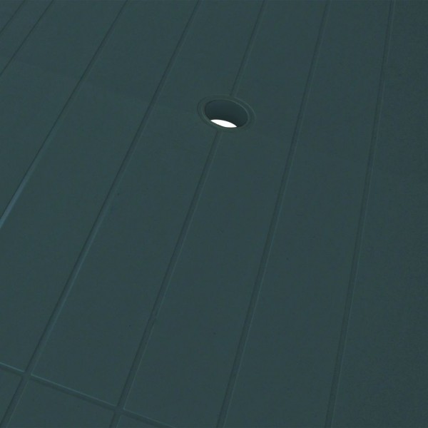 Conjunto de jantar de exterior 7 pcs plástico verde M 2