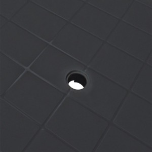 Conjunto bistrô 3 pcs plástico antracite H