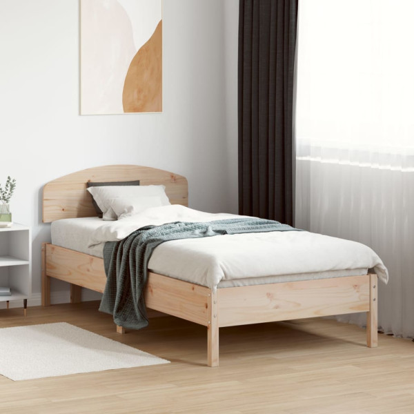 Cabecero de madera maciza de pino 90 cm M 3