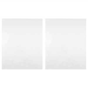 Láminas espejo para ventana autoadhesivas 2 uds 90x100 cm PET H