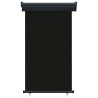 Toldo lateral para varanda 100x250 cm preto 2