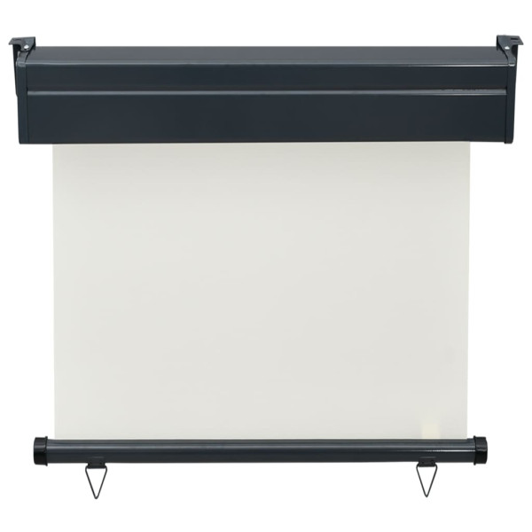 Toldo lateral de balcón color crema 85x250 cm M 3