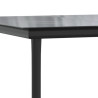 5 pcs conjunto de jantar p/ jardim c/ almofadões vime PE preto 4