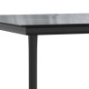 5 pcs conjunto de jantar p/ jardim c/ almofadões vime PE preto 4