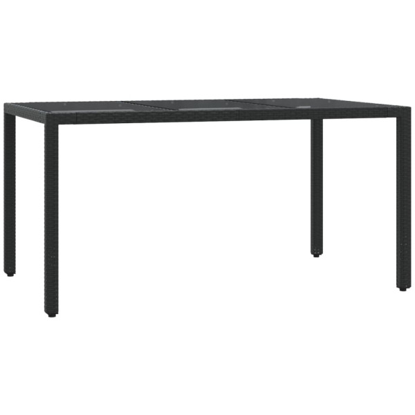 5 pcs conjunto de jantar p/ jardim c/ almofadões vime PE preto M 4