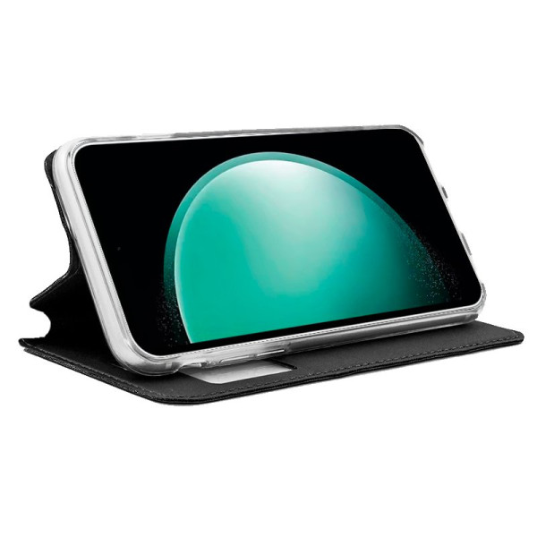 Fundação COOL Capa de Flip para Samsung S711 Galaxy S23 característica preto M 2