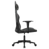 Silla gaming cuero sintético negro y camuflaje 4