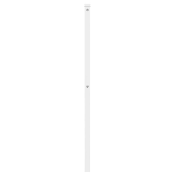 Cabecero de metal blanco 120 cm M 4