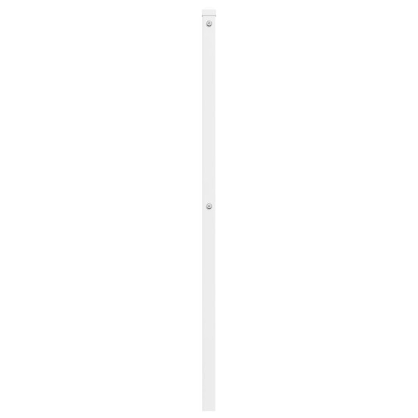 Cabeceira de cama 107 cm metal branco M 4