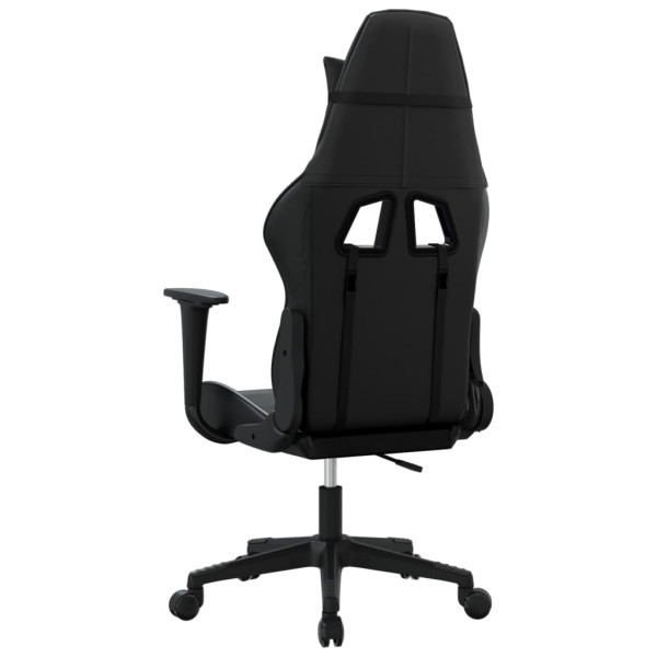 Silla gaming cuero sintético negro M 5