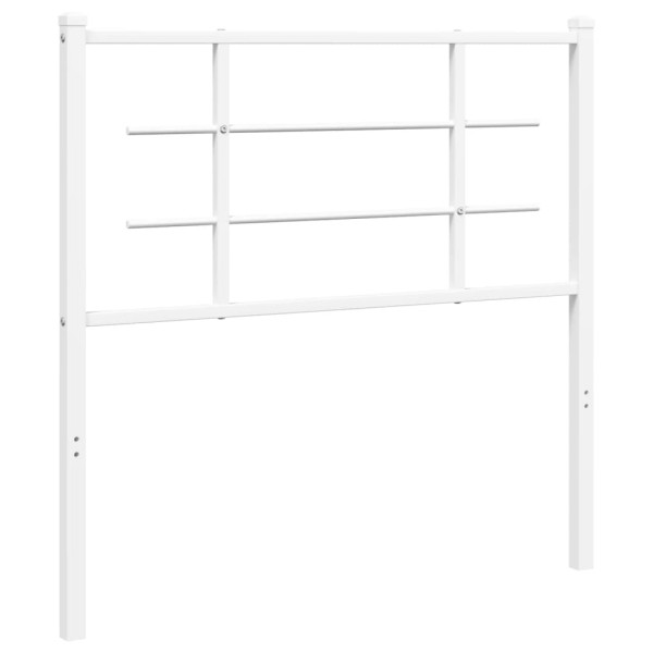 Cabeceira de cama 100 cm metal branco M 2
