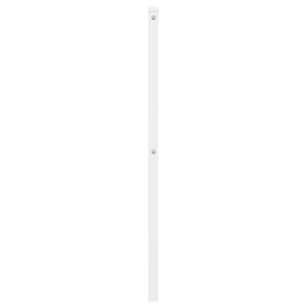 Cabeceira de cama 193 cm metal branco M 4