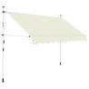Toldo retrátil manual 250 cm creme 1