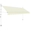 Toldo retrátil manual 350 cm creme 1