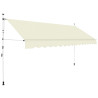 Toldo retrátil manual 400 cm creme 1