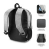 Mochila Subblim urban lock para portátiles hasta 16" gris 3