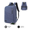 Mochila Subblim city backpack para portátiles hasta 15.6" azul 1