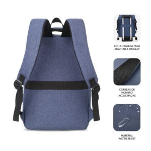 Mochila Subblim city mochila portátil até 15,6 " azul H