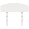 Cabeceira 75 cm madeira de pinho maciça branco 4