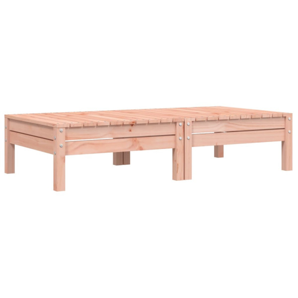 Apoios de pés jardim c/ almofadões 2pcs madeira douglas maciça M 4