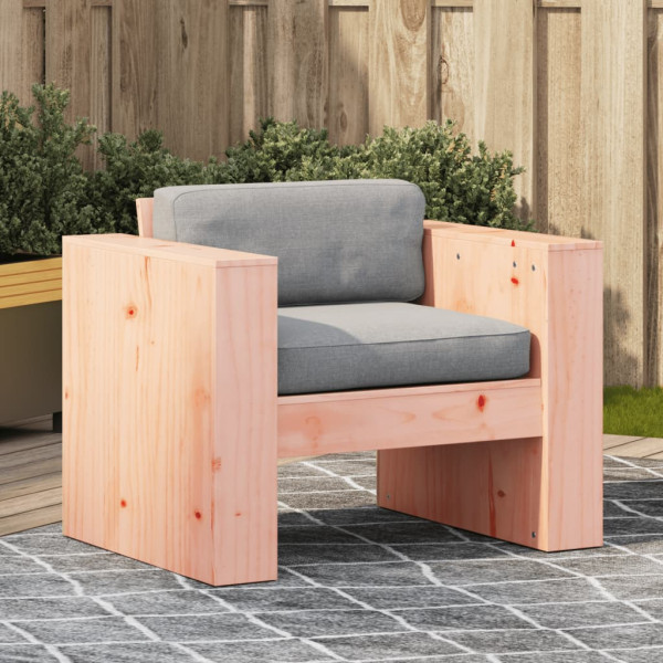 Sofá de jardín madera maciza Douglas 79x60x62 cm D