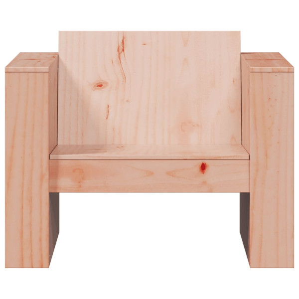 Sofá de jardín madera maciza Douglas 79x60x62 cm M 4