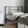 Cabeceira de cama 107 cm metal preto 1