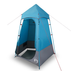 Tenda para sanita impermeável azul H
