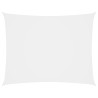 Para-sol estilo vela tecido oxford retangular 2.5x4.5 m branco 1