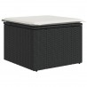 Set de sofás de jardín 10 pzas cojines ratán sintético negro 3