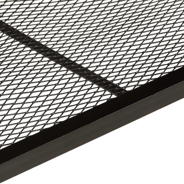 Banco sapateira 110x35x45 cm madeira de acácia maciça e ferro M 5