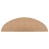 Alfombrilla autoadhesiva de escalera 10 uds beige 56x17x3 cm 5