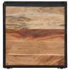 Mesita de noche de pared madera maciza acacia 35x35x20 cm 5