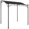 Toldo acero y tela gris antracita 2x2.3 m 180 g/m² 2