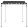 Toldo 2x2.3 m 180 g/m² tecido e aço antracite 3