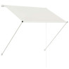 Toldo retrátil 100x150 cm creme 2