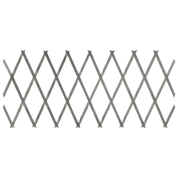 Cercas em treliça 5 pcs 180x30 cm abeto maciço cinzento M 4