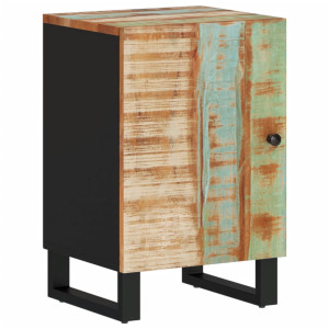 Mueble de baño madera maciza reciclada 38x33x58 cm H