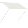 Toldo retrátil 150x150 cm creme 2
