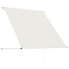 Toldo retrátil 150x150 cm creme 4