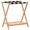 Suporte de bagagem 68x38x58 cm bambu 2