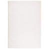 Tapete shaggy de pelo alto PAMPLONA 140x200 cm creme 2