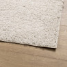 Tapete shaggy de pelo alto PAMPLONA 140x200 cm creme 4