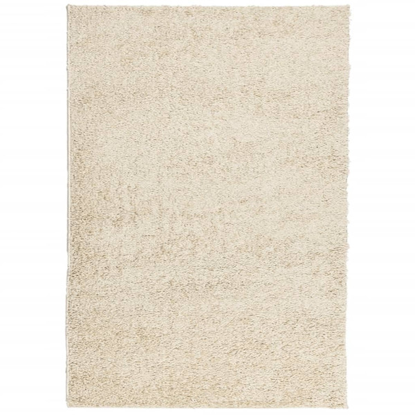 Tapete shaggy de pelo alto PAMPLONA 160x230 cm dourado M 2