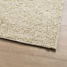 Tapete shaggy de pelo alto PAMPLONA 160x230 cm dourado 4