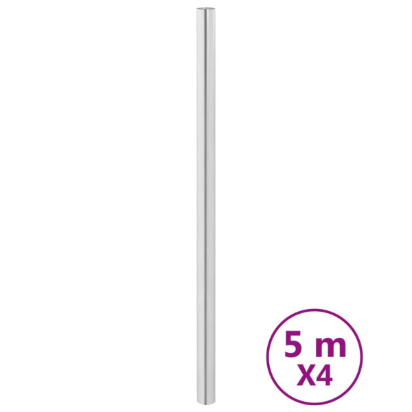 Autocolantes para móveis 90x500 cm PET prateado M 2