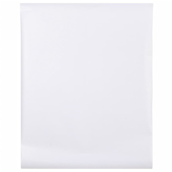 Lámina de ventana esmerilada PVC blanco M 3