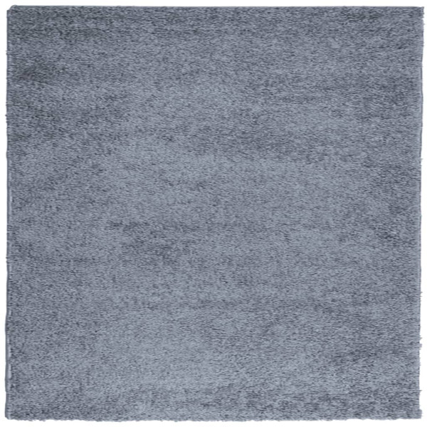 Tapete shaggy de pelo alto PAMPLONA 200x200 cm azul M 2