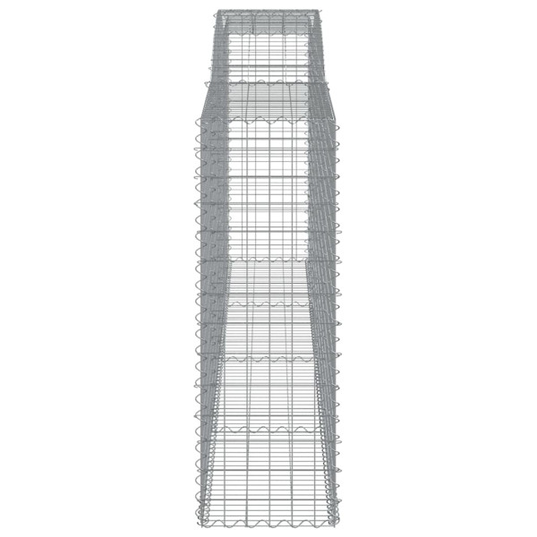 Cestos gabião arqueados 20 pcs 400x50x140/160 ferro galvanizado M 5