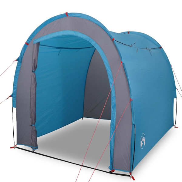Carpa de almacenaje 185T tafetán azul 204x183x178 cm M 2